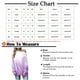 thumbnail image 2 of Camiseta suelta estampada a la moda para mujer, blusa de manga larga, cuello redondo, camisetas informales Pompotops  FGAJ9075, 2 of 4