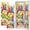 Color 5, variant on 2 Pcs School Locker Magnetic Wallpaper 12" x 36" Colorful Number Animal Learning Chart Cute Illustrations Reusable Removable Locker Accessories Back to School Supplies