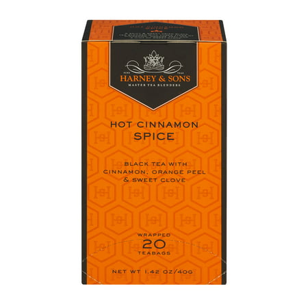 Harney & Sons Fine Teas Hot Cinnamon Spice - 20 Tea (The Best Hot Tea)