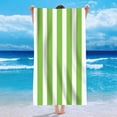 thumbnail image 2 of Toalla de piscina de microfibra de gran tamaño, toalla de baño tipo cabaña sin arena, ideal para playa, baño, piscina y actividades al aire libre, toalla de secado rápido, paquete de 2 en color, 2 of 5