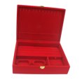 thumbnail image 4 of Orgazador De De Brazalete De Caja De Presentaci De ?a De Lujo Rojo Multifuncional Sunnimix Cajas de joyería de terciopelo, 4 of 8