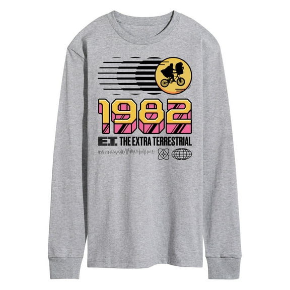 E.T. The Extra Terrestrial - Retro Logo 1982 - Men's Long Sleeve T-Shirt
