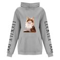 thumbnail image 5 of WEAIXIMIUNG Sweatshirts Graphiques pour Femmes Logo Populaire Manches Lettres à Capuche, 5 of 5