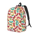 thumbnail image 1 of Fotbe Colorful Butterflies Mochila de Lona con Estampado, Mochila Duradera, Mochila Versátil de Alta Calidad, Mochila Compacta Vintage-Medium, 1 of 5
