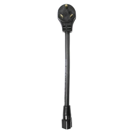Southwire 30AM15AF12 Surge Guard RV Power Cord Adapter - 30A Male to 15A Female, 12" 14/3 Cord, 120V