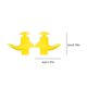 thumbnail image 4 of Yuarrent 1 par de tapones para los oídos de natación, tapones para los oídos de silicona antiruido, diseño ergonómico, suministros de esnórquel Cubiertas para muebles de jardín No. 4 Yuarrent HA047007-04, 4 of 6