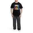 thumbnail image 5 of CafePress - Save Ukraine Stop War Pajamas - Men's Dark Loose Fit Cotton Pajama Set, 5 of 7