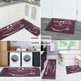 thumbnail image 6 of Coffee Mug Farmhouse Design Kitchen Rugs and Mats Set Of 2,Kitchen Rugs Mats with Dirty Resistance,washable,water Proof,kitchen Rugs and Mats 17.7x24+17.7x48inch, 6 of 7