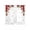 White, variant on Red Roses Valentine's Day Sheer Curtains 72 Inch Length 2 Panels Set, Romantic Spring Floral Voile Window Treatment Rod Pocket Curtains Sheers Drapes for Bedroom/Living Room/Kitchen 52"x72"x2