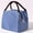 Blue, variant on SuoKom Lunch Bag Women Unisex Outdoor Fashion Style Large Capacity Waterproof Lunch Bag High Waist Insulated Lunch Bag On Clearance
