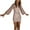 Khaki, variant on Elainilye Fashion Bodycon Dresses For Women Casual Round Neck Solid Long Sleeve Dress Summer Prom Dress Party Dress,Black