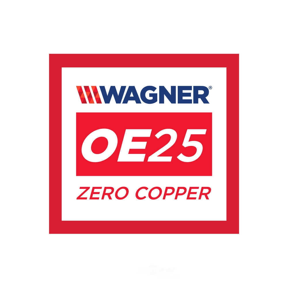 Wagner Brake OEX2169 OEX Rear Disc Brake Pad Set Premium Ceramic