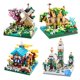 thumbnail image 1 of Dolblock Four Seasons Cherry Blossom Micro lindos bloques de construcción Mini juegos para adultos y niños Casa del árbol Flores y plantas Modle 4 kits, 1 of 5