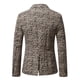 thumbnail image 5 of Blazer Chaquetas para Hombre Casual Slim Fit Impreso Un Botón Blazer Traje Chaqueta de Manga Larga en la Espalda Odeerbi ODB-5, 5 of 9