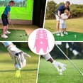 thumbnail image 2 of Tees de Simulador de Golf Uxcell [8PCS] - Tees de Golf de Plástico para Campo de Práctica y Césped de Invierno - [Rojo - 1.77 IN], 2 of 7