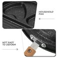 thumbnail image 5 of Minkissy Multi Section Black Frying Pan for Eggs and Pancakes Ideal for Kitchen Cooking, 5 of 5
