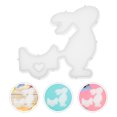 thumbnail image 2 of SHISUYAN Diy Easter Rabbit Silicone Mold For Cake Decoration And Epoxy Keychain Crafts Flexible Silicone Casting Mold For Handmade Easter Resin Projects, 2 of 8