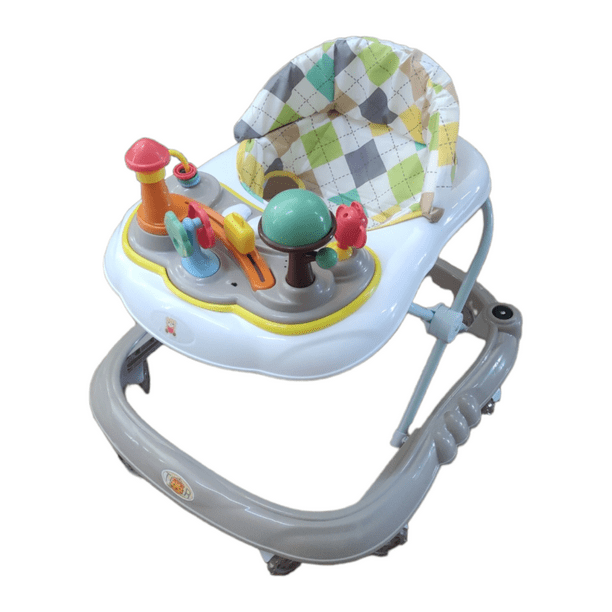 Andadera para Bebés The Baby Shop con llantas de gel y juguetero