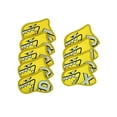 thumbnail image 3 of koolsoo Ensemble de 9 Pcs de Couvre-Fer de Golf Cadeau Chaussettes Enveloppantes Résistantes à l'Usure Couvre-Têtes de Club de Golf Jaune, 3 of 9
