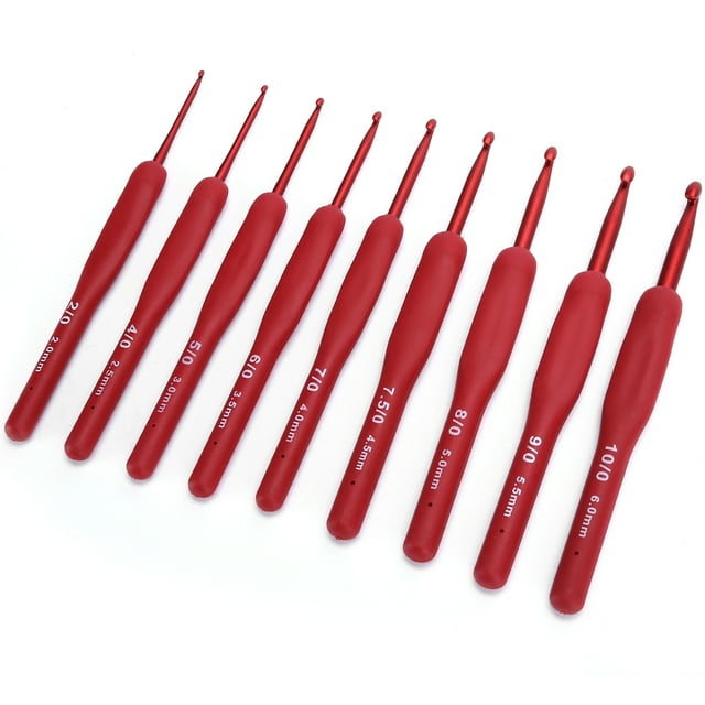 Crochet Hooks, 9Pcs Hook Crochet Knitting Kit Crochet Hooks Set, For Craft Knitting