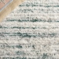 thumbnail image 6 of SAFAVIEH Fontana Danny Abstract Shag Area Rug, Ivory/Green, 9' x 12', 6 of 7