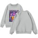 thumbnail image 2 of Moonsky Sudadera de cuello redondo Pop De-on - Sudadera de manga larga con estampado del cantante HUNTR/X - Sudadera de cuello redondo y manga larga para hombre y mujer,Gris claro,100, 2 of 4