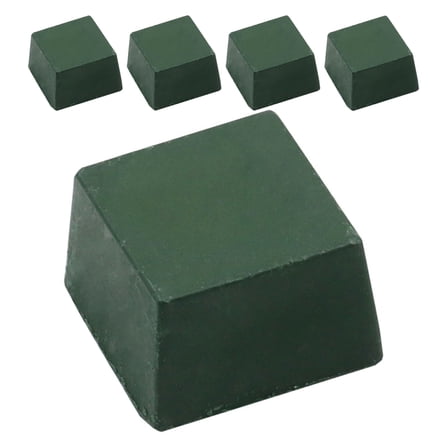 OULII 5Pcs Green Polishing Compound Set for Home Use with Highperformance Metal Buffing and Sharpening Supplies