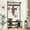 Style 2, variant on Coat Rack with Shoe Storage, Hall Tree with Bench, Shoes Shelf Organizer and Coat Rack for Entryway, Freestanding Clothes Rack