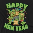 thumbnail image 2 of Teenage Mutant Ninja Turtles Happy New Year Group Unisex Adult T Shirt, 2 of 7
