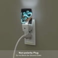 thumbnail image 5 of Salouo Blue Viper Snake for Night Lights Plug into Wall 1 Pack, 0.5W Plug in Night Light with Dusk-to-Dawn Light Sensor LED Nightlight for Bathroom, Adult, Hallway-UK, 5 of 7