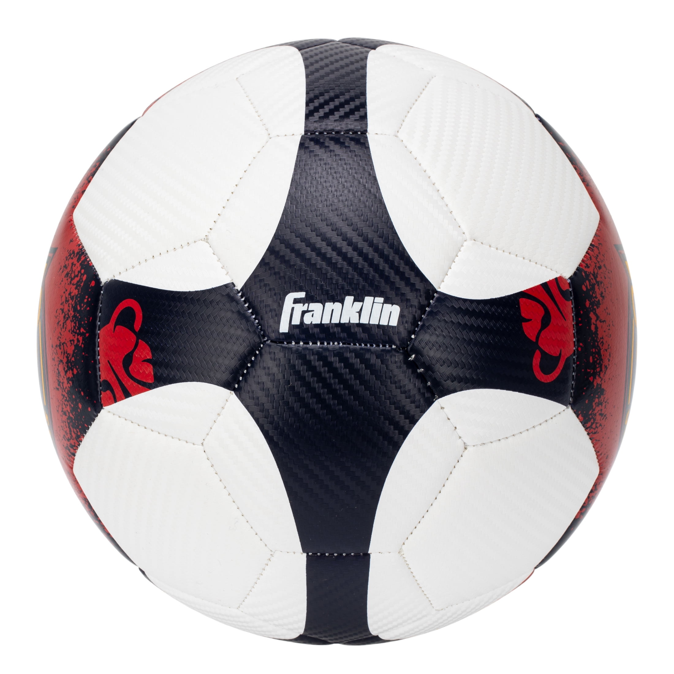 Franklin Sports NWSL Utah Royals Soccer Ball - Official Size 5 Soccer Ball - Regulation Size + Weight Soccer Ball for Kids + Adults - Boys + Girls Soccer Ball - Air Pump Included
