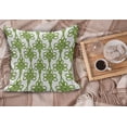 thumbnail image 2 of Irish Fluffy Throw Pillow Cushion Cover, Entangled Clover Leaves Twigs Celtic Pattern Botanical Filigree Inspired Retro Tile, Decorative Square Pillow Case, 18" x 18", Cream Green, by Ambesonne, 2 of 5