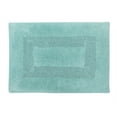 thumbnail image 1 of Tapis de bain Mainstays Racetrack 100% Coton Blue-vert, 17" x 24", 1 of 5