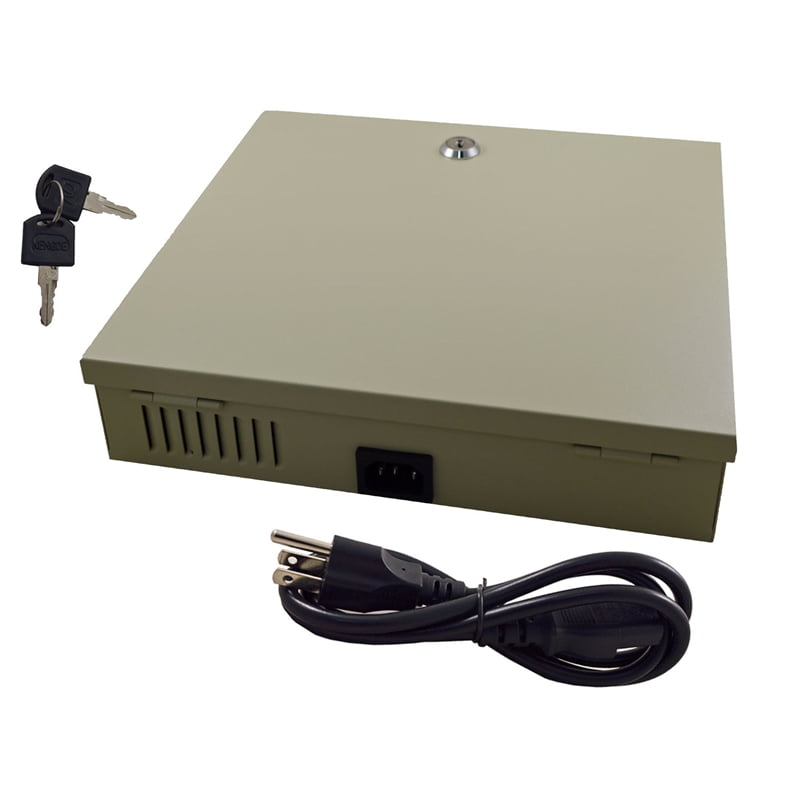 18 Channel CH CCTV Security Camera Distribution Power Supply Box AC DC 12V 20A