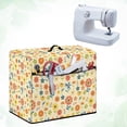 thumbnail image 4 of HELLHERO Floral Sewing Machine Dust Covers and Sewing Essentials Pockets Washable for Singer and Brother Sewing Machine, 4 of 8