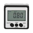thumbnail image 1 of Uadme Buscador De ángulo Digital, Indicador De Bisel Magnético De Carpintería De Nivel De Inclinómetro De Pantalla LCD 4 X 90 °, 1 of 14
