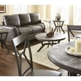 thumbnail image 2 of Steve Silver Co. Alamo Round Coffee Table in Weathered Gray, Gray, 2 of 4