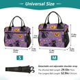 thumbnail image 2 of Large Insulated Lunch Bags for Women Men Leakproof Thermal Meal Lunch Tote Bag for Office Work Picnic Travel Black Cats and Candy 12L, 2 of 6