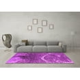 thumbnail image 3 of Ahgly Company Indoor Rectangle Oriental Pink Industrial Area Rugs, 2' x 5', 3 of 4