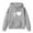 Gray, variant on Edvintorg Boys' Fashion Hoodies & Sweatshirts 1-14 Years Girls and Toddlers' Pullover Tops Long Sleeved Heart Pattern Printed Casual Hooded Sweatshirt Sportswear