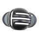thumbnail image 3 of Herramienta de alineación de líneas de pelotas de golf, marcador de línea portátil en forma de T, accesorios de golf Negro, 3 of 9