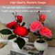 thumbnail image 5 of Lámpara LED de noche con forma de rosa, arreglo floral artificial realista, luces LED en macetas con rosas recargables por USB, lámpara de noche con rosas, lámpara decorativa para el hogar, la oficina, 5 of 7