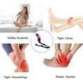 thumbnail image 5 of Stretch Strap for Foot, Calf & Hamstring Muscles. Guided Stretching Device for Posture Correction - rose Red, 5 of 5