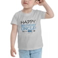 thumbnail image 3 of Happy Birthday Uncle Funny Toddler T-Shirts for Boys Girls (Gray, Youth M), 3 of 5