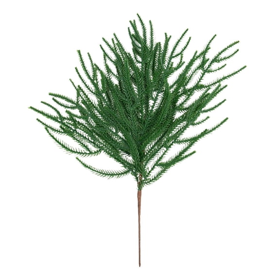 Christmas Norfolk Pine Branches, Ongmies Artificial Christmas Branches – Decorative Christmas Stems for Holiday & Winter Decor, Artificial Pine Branches