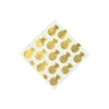 Pineapple Gold Foil Bev Nap - Party Supplies - 16 Pieces