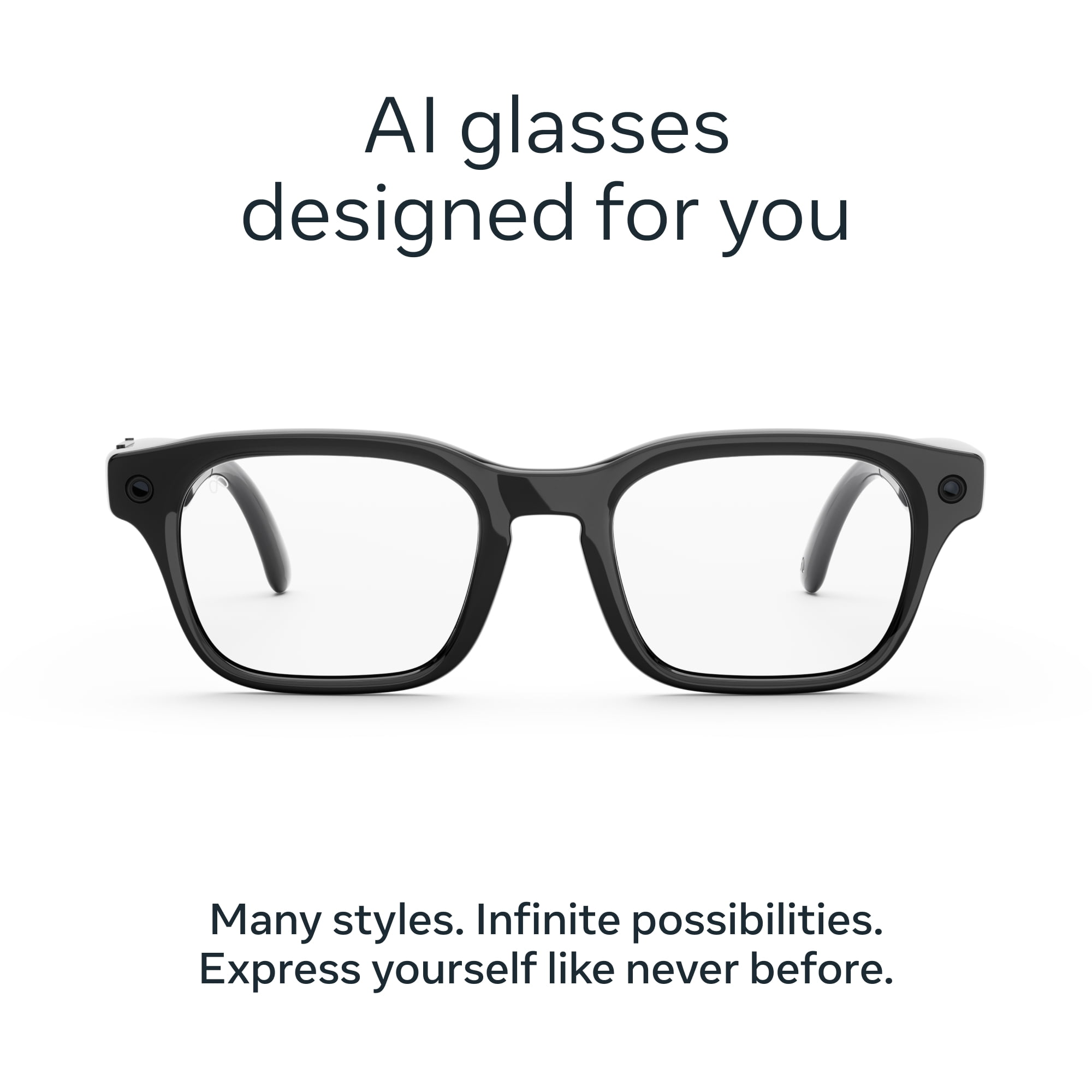 Meta Adventurer Classic Black, Clear Lenses - Walmart.com