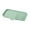 Light Green, variant on COREBAY - Silicone tray, sponge rack, container with drainage groove, suitable for kitchen sinks and bathrooms. Large size: 9.4*5.9*0.7 inches. 1 piece. Light Green