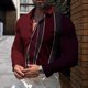thumbnail image 1 of Camisa de solapa con estampado geométrico para hombre, camisa de manga larga con botones, informal, de negocios, de moda, para fiestas, de alta calidad, 6XL, 1 of 6