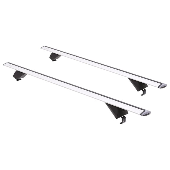 Elevate Outdoor 55" Aluminum Cross Bars with 200 lb. Capacity and Lockable Design
